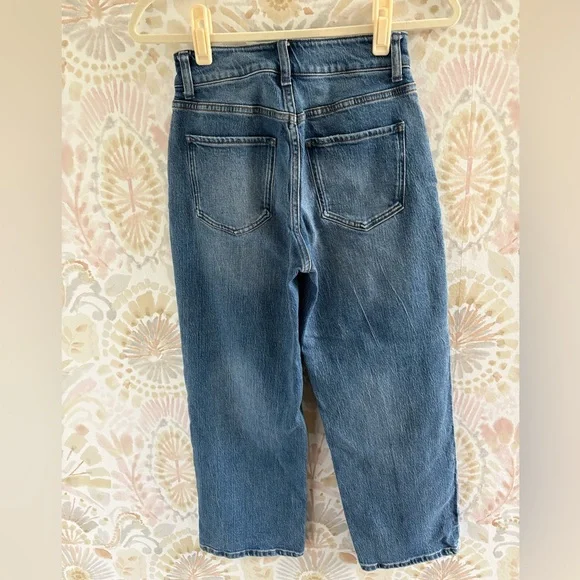 Quince Bella Stretch Relaxed Straight Jeans in Size 25 - Picture 4 of 5